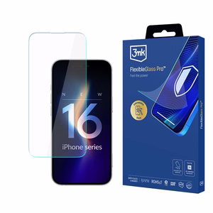 Hibridinis stiklas 3mk FlexibleGlass v2.0 Apple iPhone 16 Pro Max