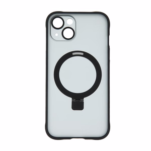 Mag Ring dėklas telefonui iPhone 13 6,1" juodas