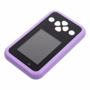 Žaidimų konsolė vaikams su IPS ekranu 2,4" su mygtukais KDC-0027A violetinė