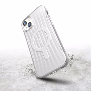 Raptic X-Doria Clutch dėklas iPhone 14 Plus su Magnetine galinė permatoma danga