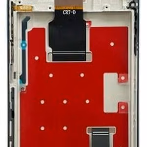 LCD ekranas Huawei Honor X8a/Honor 90 Lite su lietimo ekranu su rėmeliu juodas ORG
