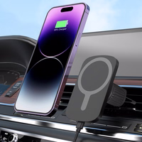 Setty car laikiklis MS with inductive charging IUM1-01 juodas