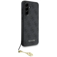 Guess 4G Charms Collection dėklas Samsung Galaxy A56 - Juodas