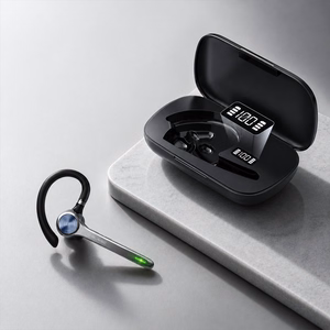 Blavec Talk 1 Multipoint Bluetooth ausinė su mikrofonu (BHTA1-B), juoda