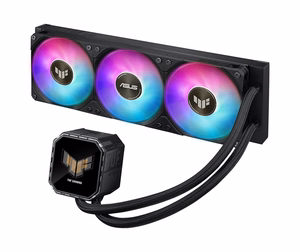 ASUS TUF Gaming LC III 360 ARGB LCD procesoriaus viskas viename skystas aušintuvas 12 cm juodas 1 vnt.