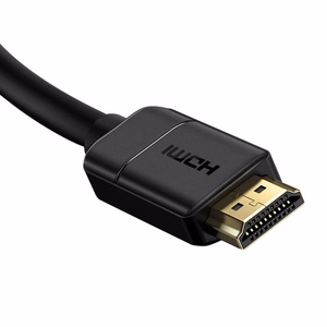 Baseus 2x HDMI 2.0 kabelis 4K 60Hz, 5 m, juodas