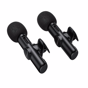 Borofone Lavalier wireless microphone BFK16A Winner Lightning black - 2 pieces