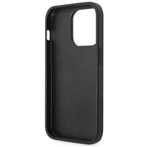 Karl Lagerfeld KLHCP14XGFKPG iPhone 14 Pro Max 6.7 "kietas dėklas sidabrinis / sidabrinis Blizgančios Dalelės Ikonik
