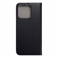 SMART CASE knygos tipo dėklas telefonui XIAOMI Redmi 12c juodas