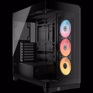 Corsair 4500X RS-R ARGB grūdintas stiklas vidutinio bokštelio korpusas, juodas