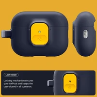 Spigen Nano Pop dėklas AirPods Pro 3 tamsiai mėlynas ir geltonas