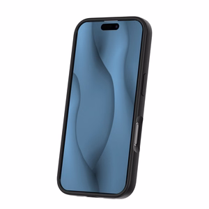 Silicone Thin Mag dėklas iPhone 16 Pro Max 6,9" juodas