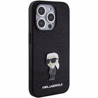 Karl Lagerfeld KLHCP15LGKNPSK iPhone 15 Pro Dėklas - juodas