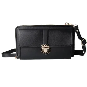 Megztas krepšys telefonui GCW06 juodas