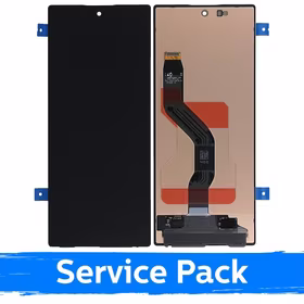 LCD ekranas suderinamas su Samsung F956 Z Fold6 (IŠORINIS) juodas (Service Pack)