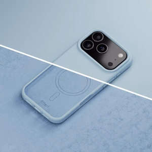 Etteri Silikoninis Mag dėklas for iPhone 17 Pro Max šviesiai mėlynas