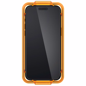 Spigen ALM Glass FC grūdintas stiklas iPhone 15 Pro - juodas 2 vnt.