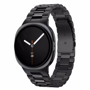 Браслет Spigen Modern Fit Band 316L для Samsung Galaxy Watch 40/44/46 мм — чёрный