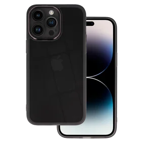 Apsauginis objektyvo dėklas (m) Iphone 13 Pro Max - juodas skaidrus