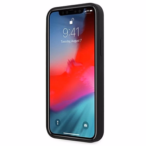 BMW silikoninis dėklas telefonui iPhone 12 mini - Juodas