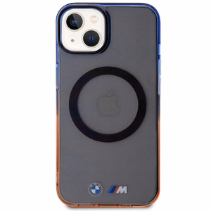 Dėklas BMW BMHMP14SHTGE iPhone 14 6.1" pilka/pilka kietas dėklas Gradientinis Bamperis MagSafe