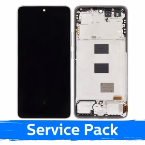 LCD-дисплей, совместимый с Xiaomi Redmi Note 14 5G / Poco M7 Pro 5G, с рамкой / лунная пыль / (сервисный комплект)