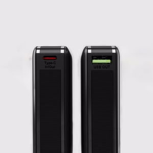 SBS Išorinė baterija 20000mAh 65W PD AFC USB-C USB-A - skirtas nešiojamiems kompiuteriams, planšetėms ir išmaniesiems telefonams - juoda