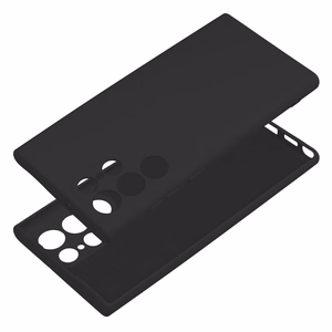 SILIKONINIS dėklas telefonui SAMSUNG S22 Ultra juodas