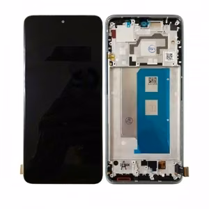 LCD Ekranas suderinamas su Xiaomi Poco F5 Pro 5G su rėmeliu / juodas / HQ