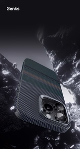 Benks Magnetinis Armor Pro Aurora Kevlar 600D Dėklas (CC65) Iphone 16 Pro (Kameros Valdymo Mygtukas)