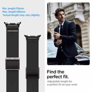 SPIGEN LITE FIT SAMSUNG GALAXY WATCH 8 / CLASSIC (40 / 44 / 46 MM) JUODAS