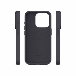 Silikoninis dėklas Etteri - iPhone 15 6,1" juodas