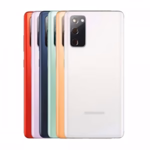 Galinis dangtelis skirtas Samsung G780 S20 FE / Cloud White / (su kameros stikliuku) OEM