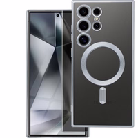 Telefono dėklas "Electro Mag Cover" Samsung S931 S25 sidabrinis