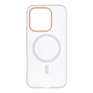 Dėklas Honor 600 LITE Go Orange suderinamas su MagSafe skaidrus
