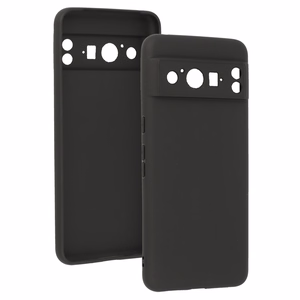 Matinis galinis dėklas telefonui GOOGLE PIXEL 8 PRO juodas