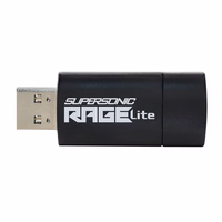 Patriot Memory Supersonic Rage Lite USB atmintinė 32 GB USB Type-A 3.2 Gen 1 (3.1 Gen 1) juoda, mėlyna