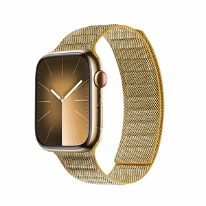 Crong Melange magnetinis dirželis, skirtas Apple Watch 38 / 40 / 41 / 42 mm, geltonas melanžas