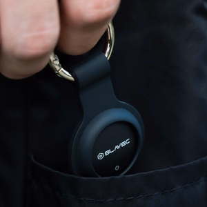 Blavec BTG-02 Bluetooth tracker with keyring for Apple and Android (BTBTG02-B), black