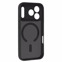 Pilnai matinis magnetinis dėklas Iphone 17 Pro Max juodas