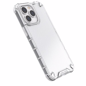 Ombre Protect Case для iPhone 13 Pro бронированный чехол розово-синий