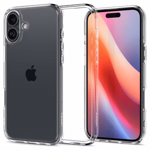 Spigen Ultra Hybrid dėklas telefonui iPhone 16 Plus - skaidrus