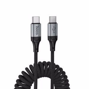 Кабель USB C to C Hoco PD 3A 1,5 m X121 черный