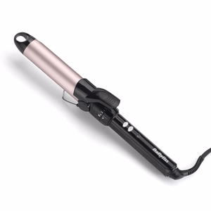 BaByliss Pro 180 Sublim’Touch C325E – plaukų garbanojimo žnyplės, 25 mm, juodos / rožinės
