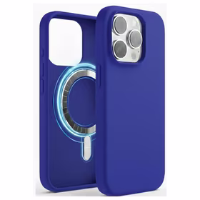 Dėklas "TM MagSafe Silicone" iPhone 16 Pro Max / Ultramarin /