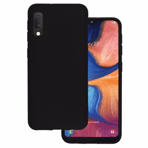 Galinė dėklas telefonui MATT SAMSUNG GALAXY A20E juodas