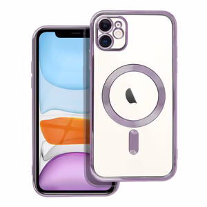 ELECTRO MAG COVER dėklas, suderinamas su MagSafe – iPhone 11, tamsiai violetinis