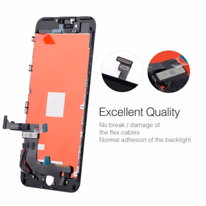 LCD ekranas NCC Iphone 7 Baltas Metalinė Plokštelė Pasirinkti