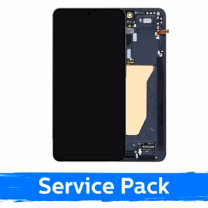 Samsung Galaxy S26 Ultra (S948) LCD ekranas su rėmeliu, juodas (gamintojo serviso pakuotė)