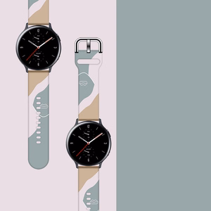 Moro laikrodžio dirželis Samsung Galaxy Watch 40 / 41 / 42 / 43 / 44 mm silikoninis - modelis 17